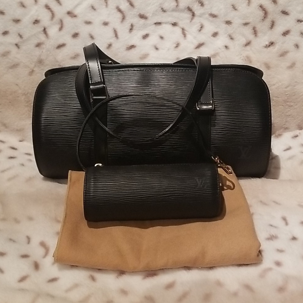 Louis Vuitton Papillon Soufflot-Epi Black